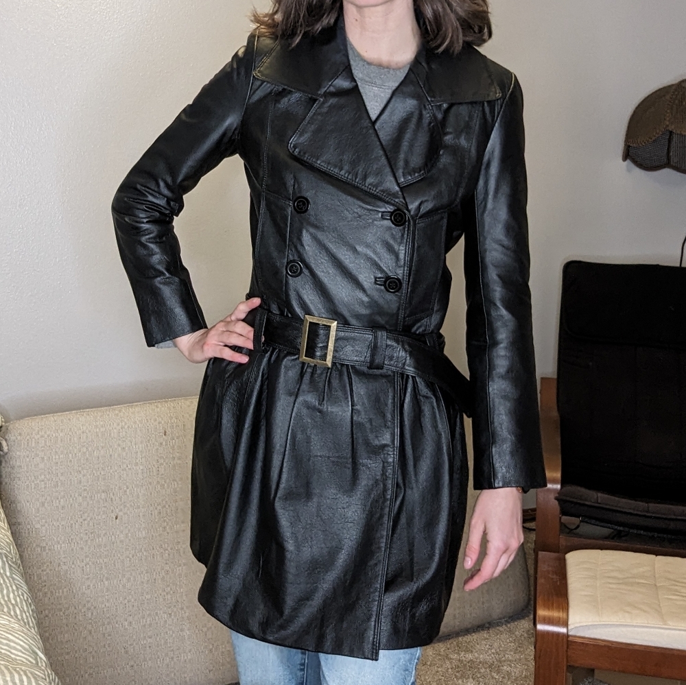 Vintage leather jacket